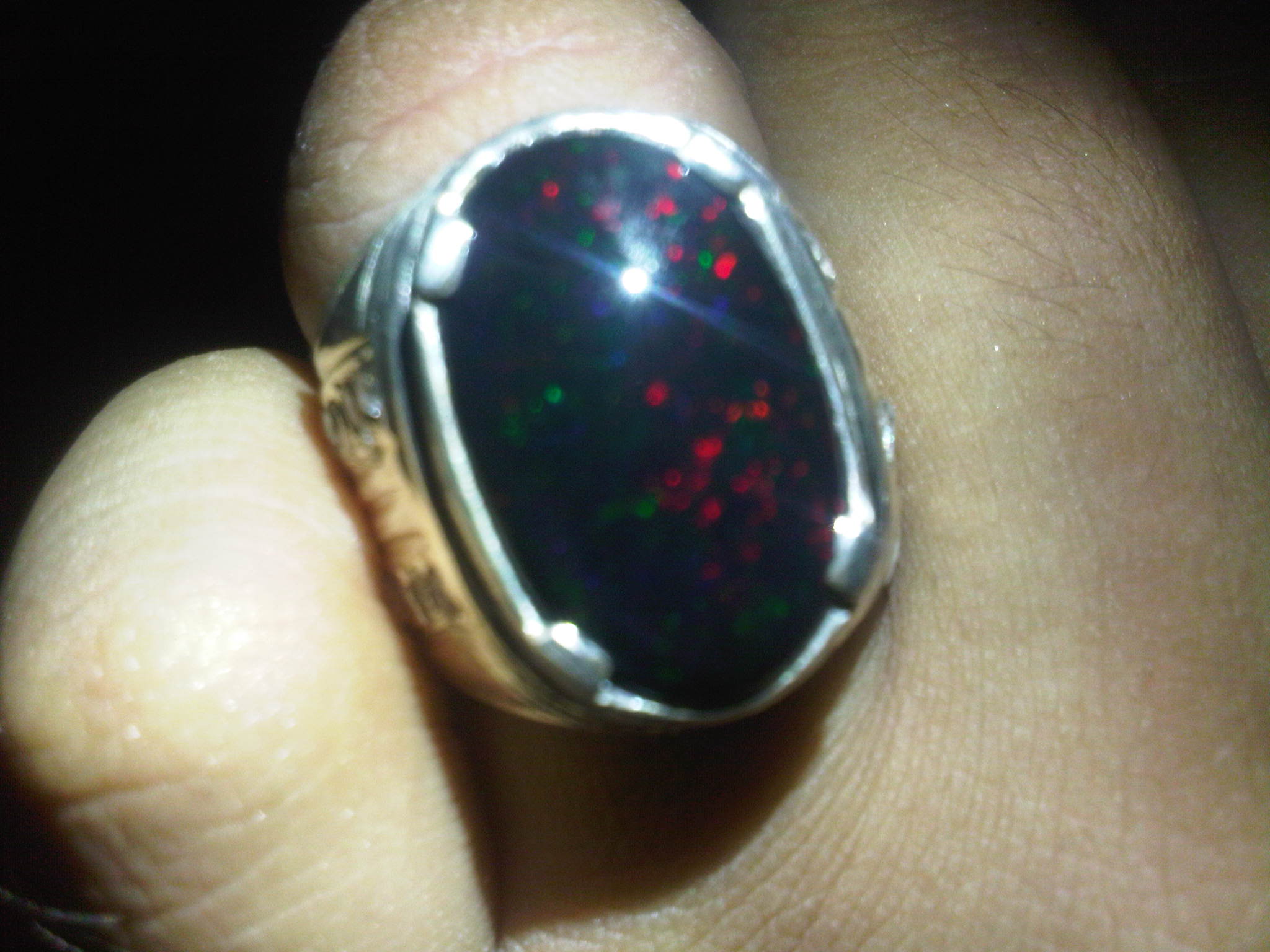Black Opal  Banten  Gemstone Black Opal  Gemstone
